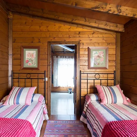 別荘 Casa Madera Vistas Mar Y Montana Arafo